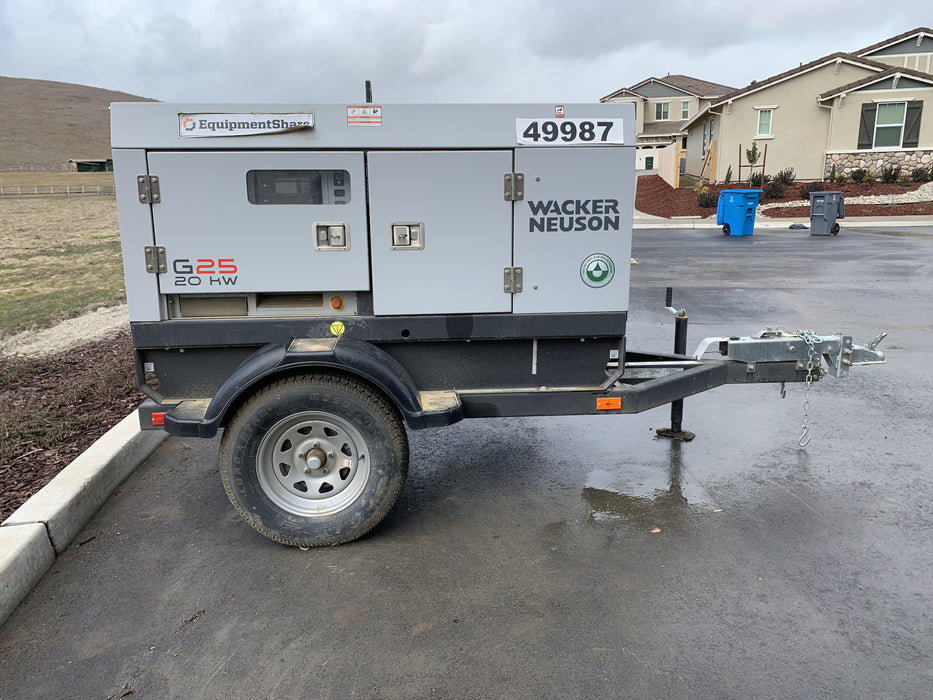 2019 WACKER NEUSON G25