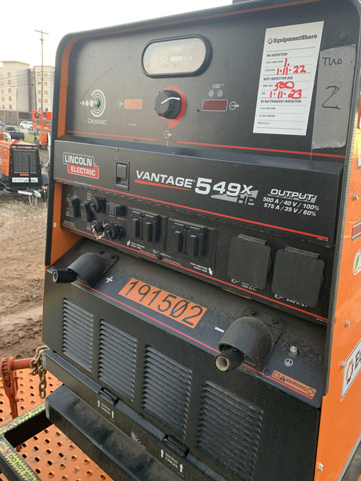 2021 LINCOLN ELECTRIC Vantage 549X