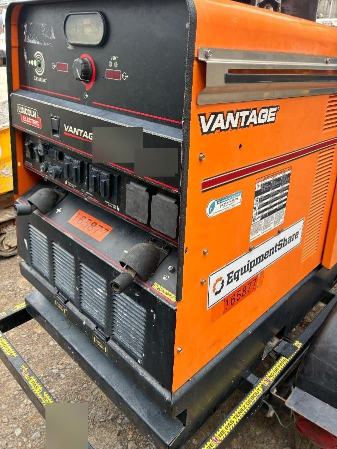2021 Lincoln Electric Vantage 549X Ready Pak 3, ORANGE (includes trailer, cable rack, fender light kit)