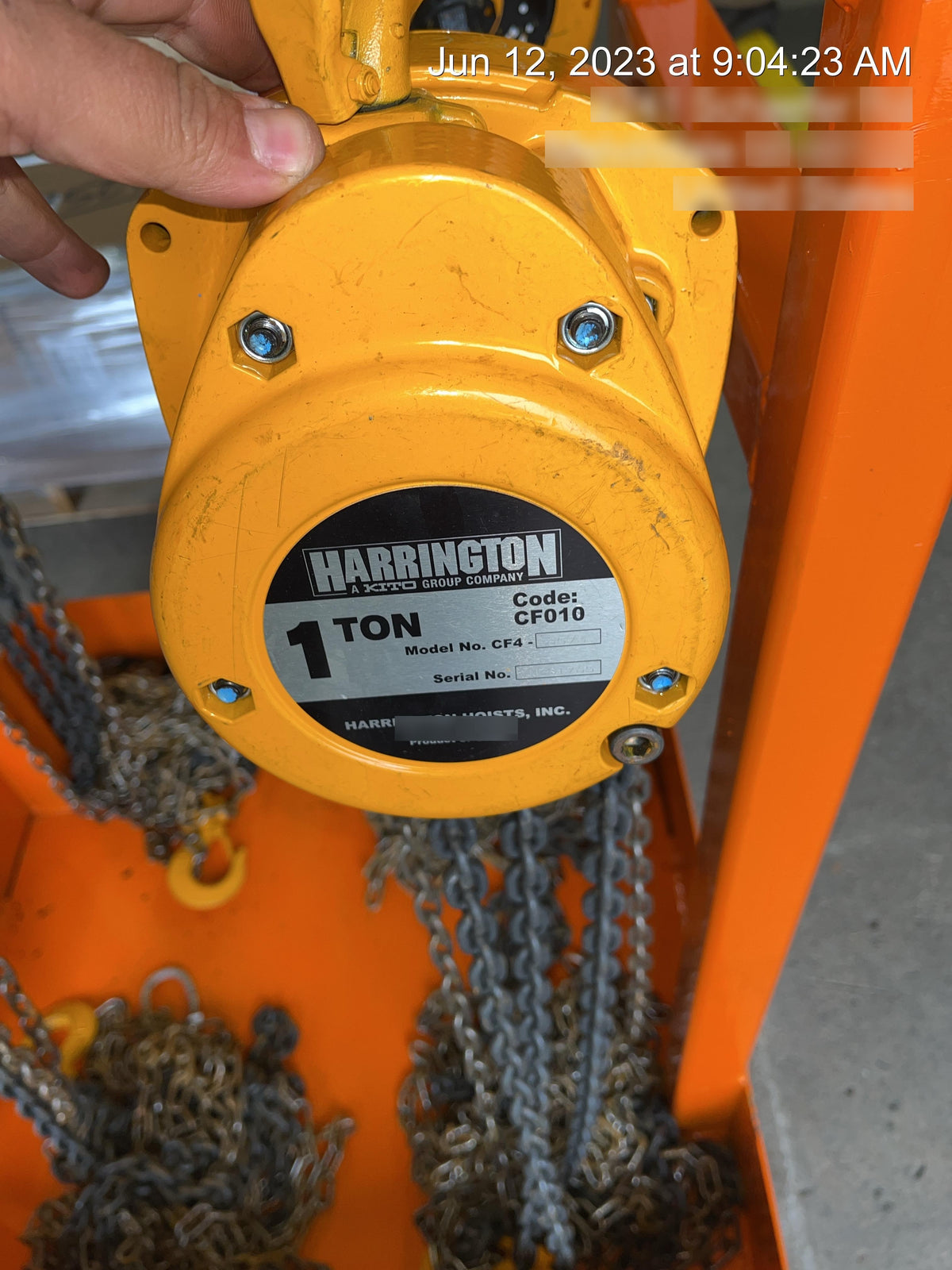 2023 HARRINGTON CF010-20