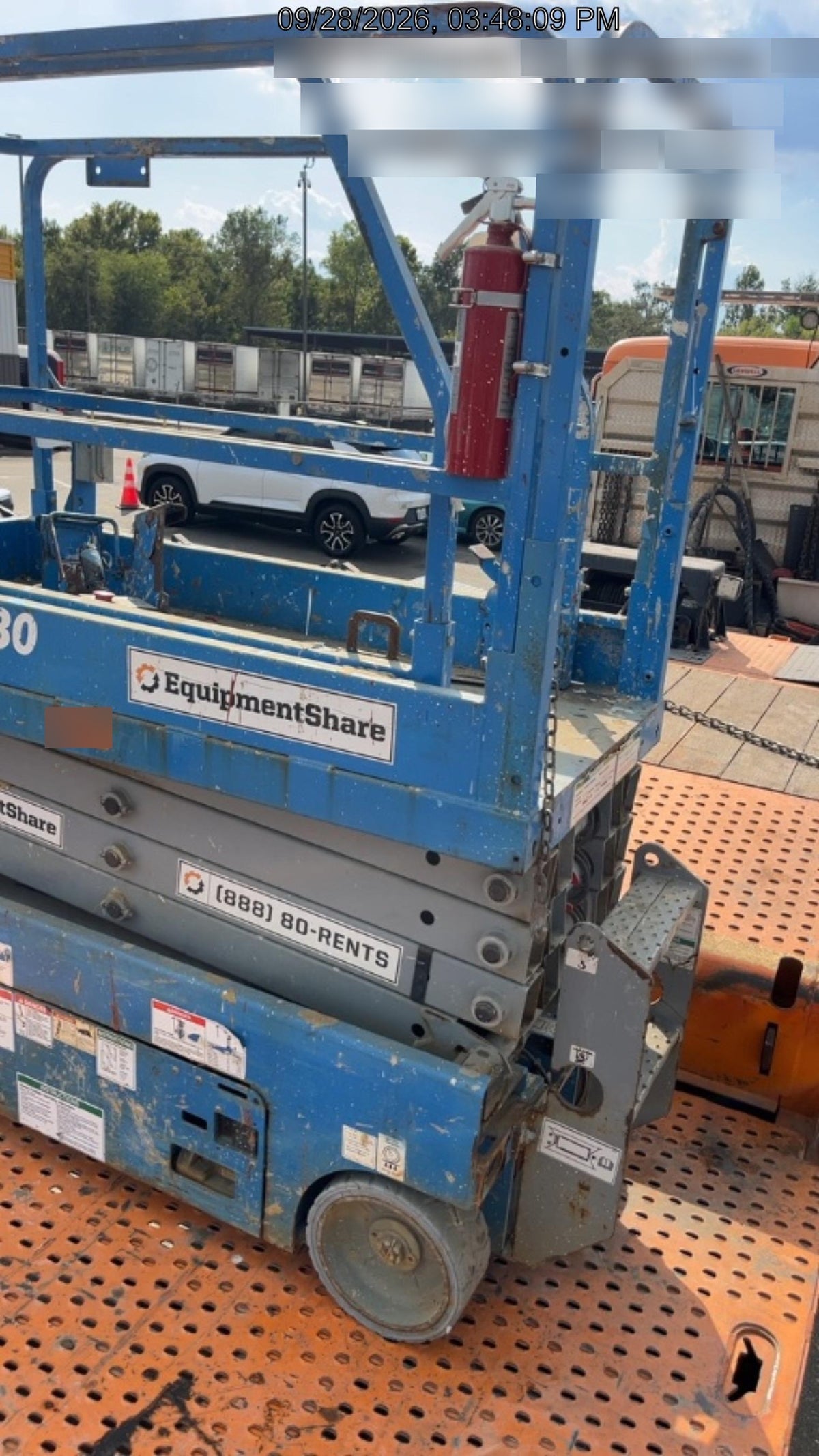 2019 Genie GS-1930 Fixed Rails with Chain Entry