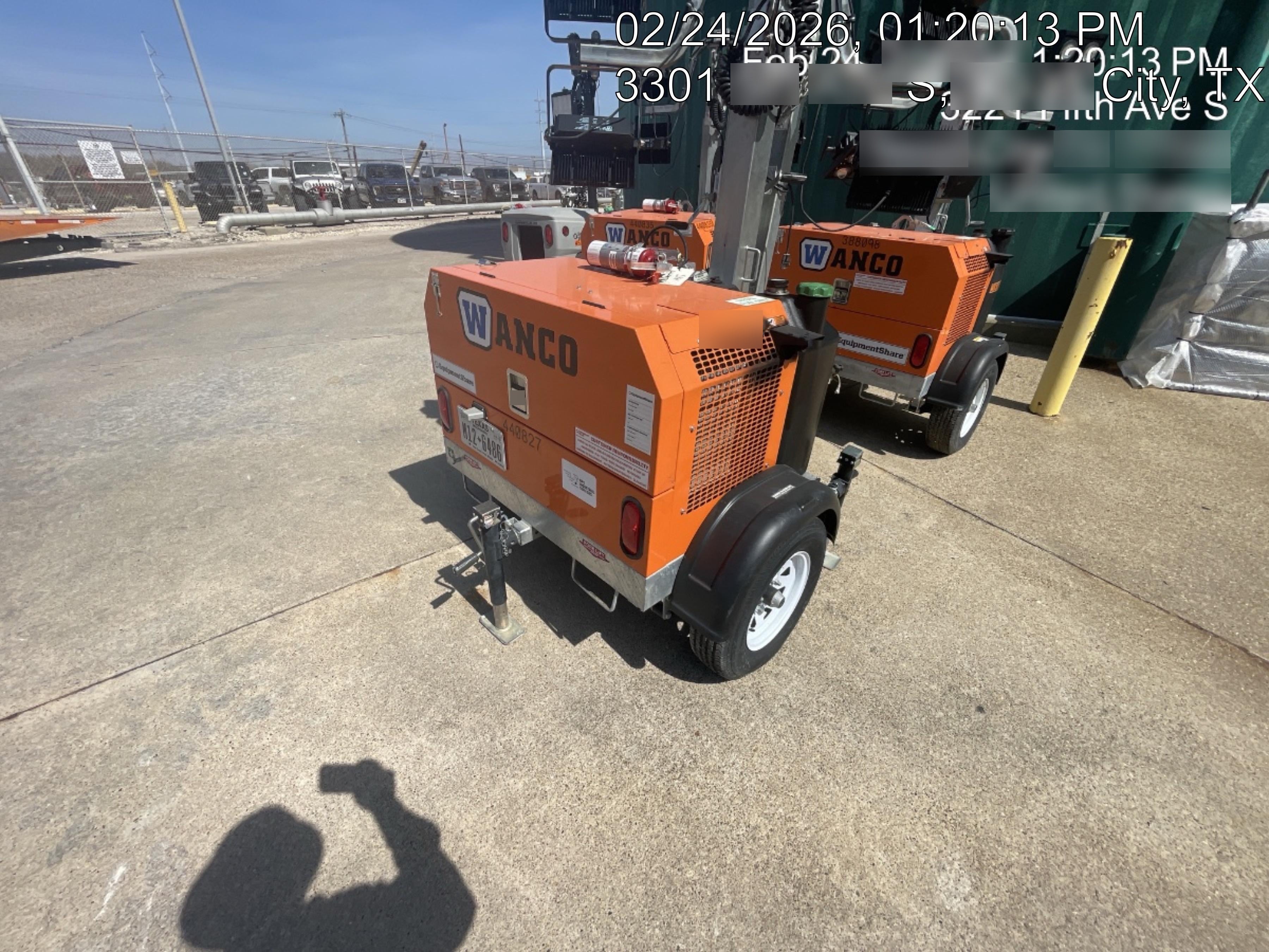 2024 Wanco WLTT-4MM4K Diesel, Deep Sea Controller, Shore Power Plug, Auto Start, (4) 350W LED Floodlights, 4kW Generator, 60 Gal Fuel Tank, 2" Ball, T3
