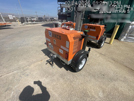2024 Wanco WLTT-4MM4K Diesel, Deep Sea Controller, Shore Power Plug, Auto Start, (4) 350W LED Floodlights, 4kW Generator, 60 Gal Fuel Tank, 2" Ball, T3