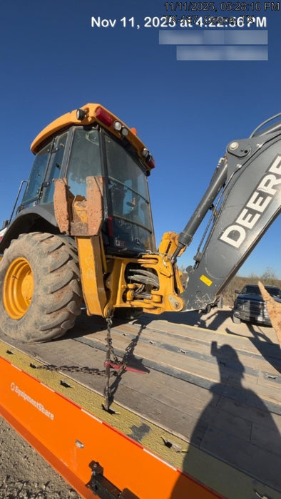 2020 John Deere 310LEP Cab/Heat/Air, 4WD, Standard Stick, Pilot Controls, 2 Way Hydraulics, TAG Manual QC