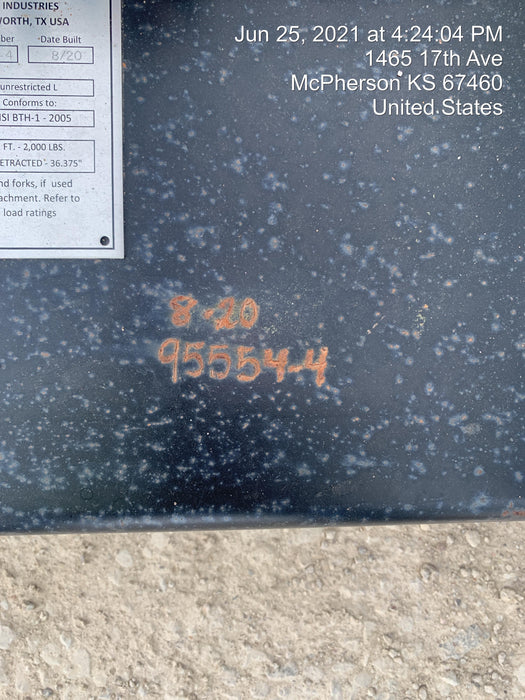 2020 STAR INDUSTRIES M1360B - Star JIB Boom