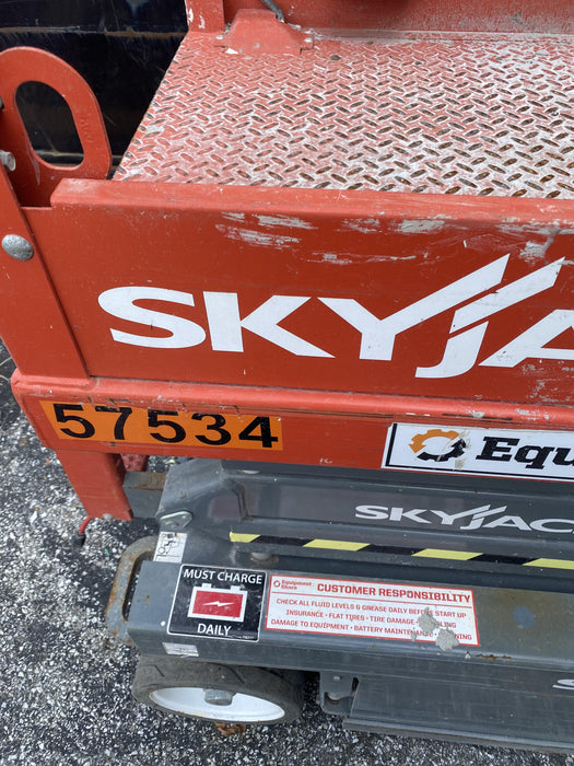 2016 Skyjack SJIII-3219 Standard Rental Specs