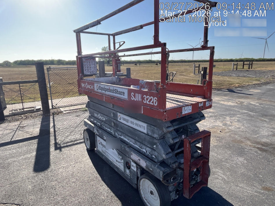 2019 Skyjack SJIII-3226 Standard w/Trojan Batteries