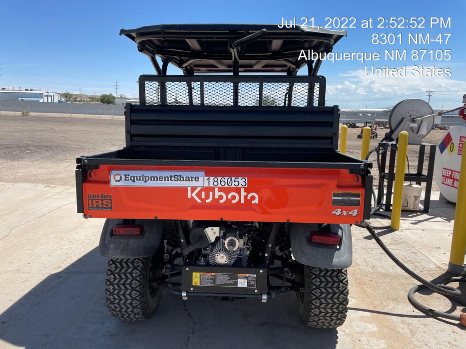 Kubota RTV-X1140W-H Plastic Canopy, Windshield Acrylic Clear, LED Strobe Light, Wire Harness Kit, Back up Alarm