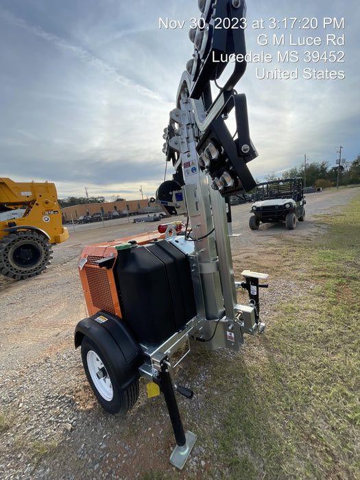 2023 Wanco WLTT-4MM4K Diesel, Deep Sea Controller, Shore Power Plug, Auto Start, (4) 350W LED Floodlights, 4kW Generator, 60 Gal Fuel Tank, 2" Ball, T3