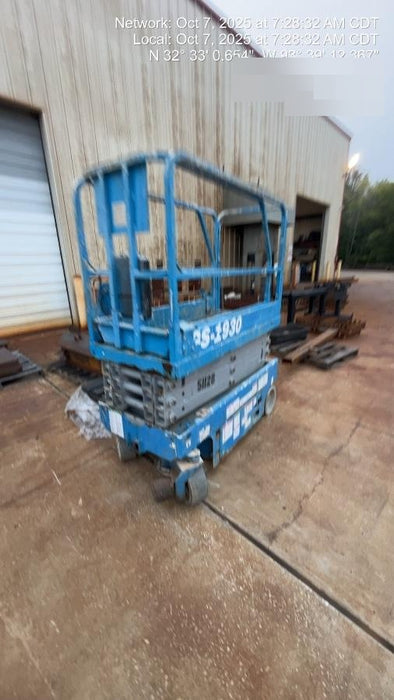 2019 Genie GS-1930 Fixed Rails with Chain Entry