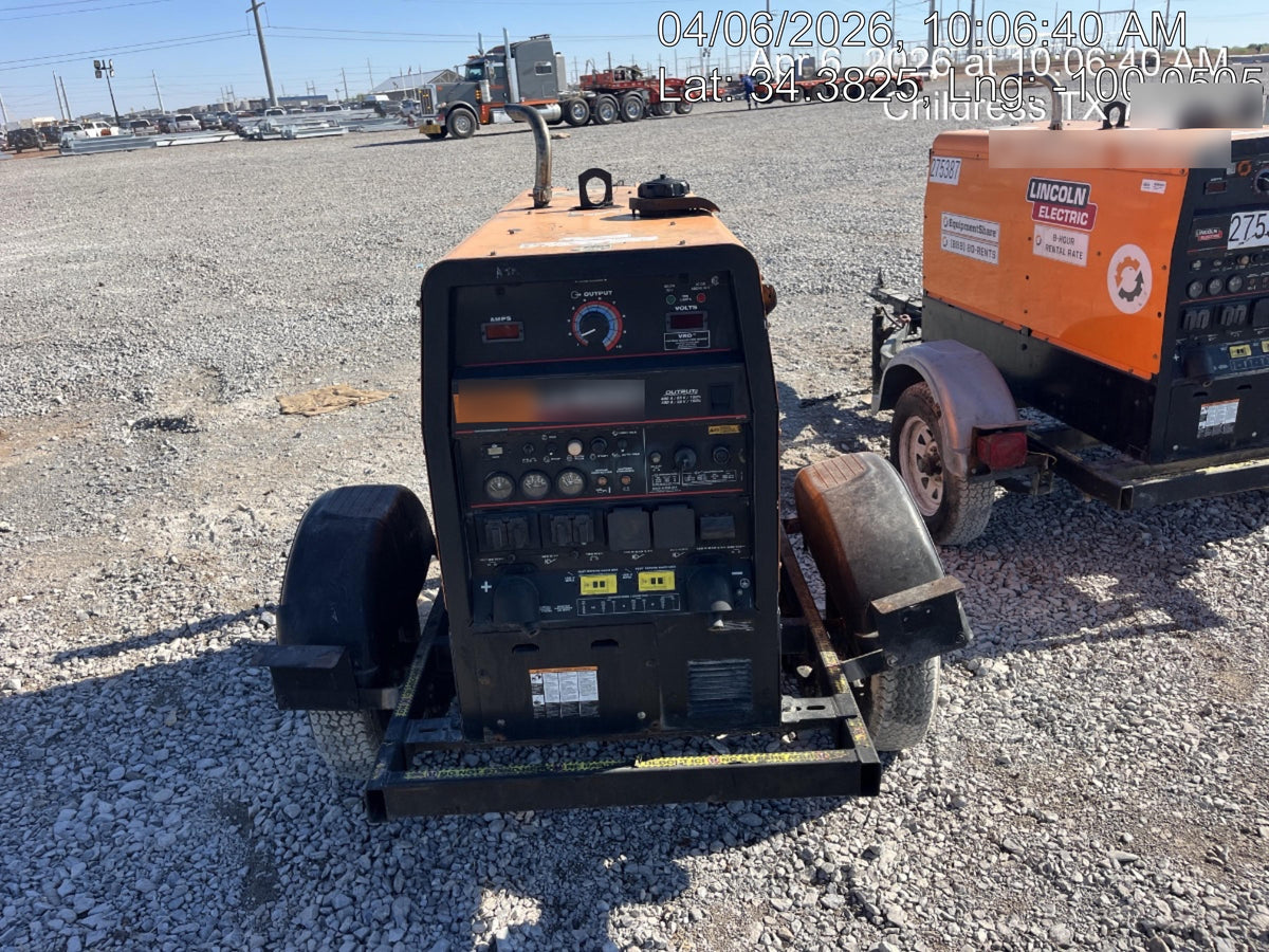 2022 Lincoln Electric LE400 Kubota V1505, Trlr, Cable Rack, Light Kit, ES Decals, T3