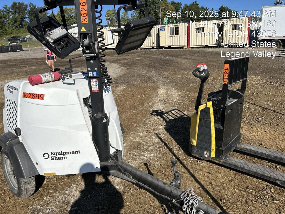 2023 Generac MLT2 Diesel, Flex Switch 120V Input, Powerzone Controller, 
(4) 320W LED Lights, 4kW Generator, 39.9 Gal Fuel Tank, 2" Ball, T3