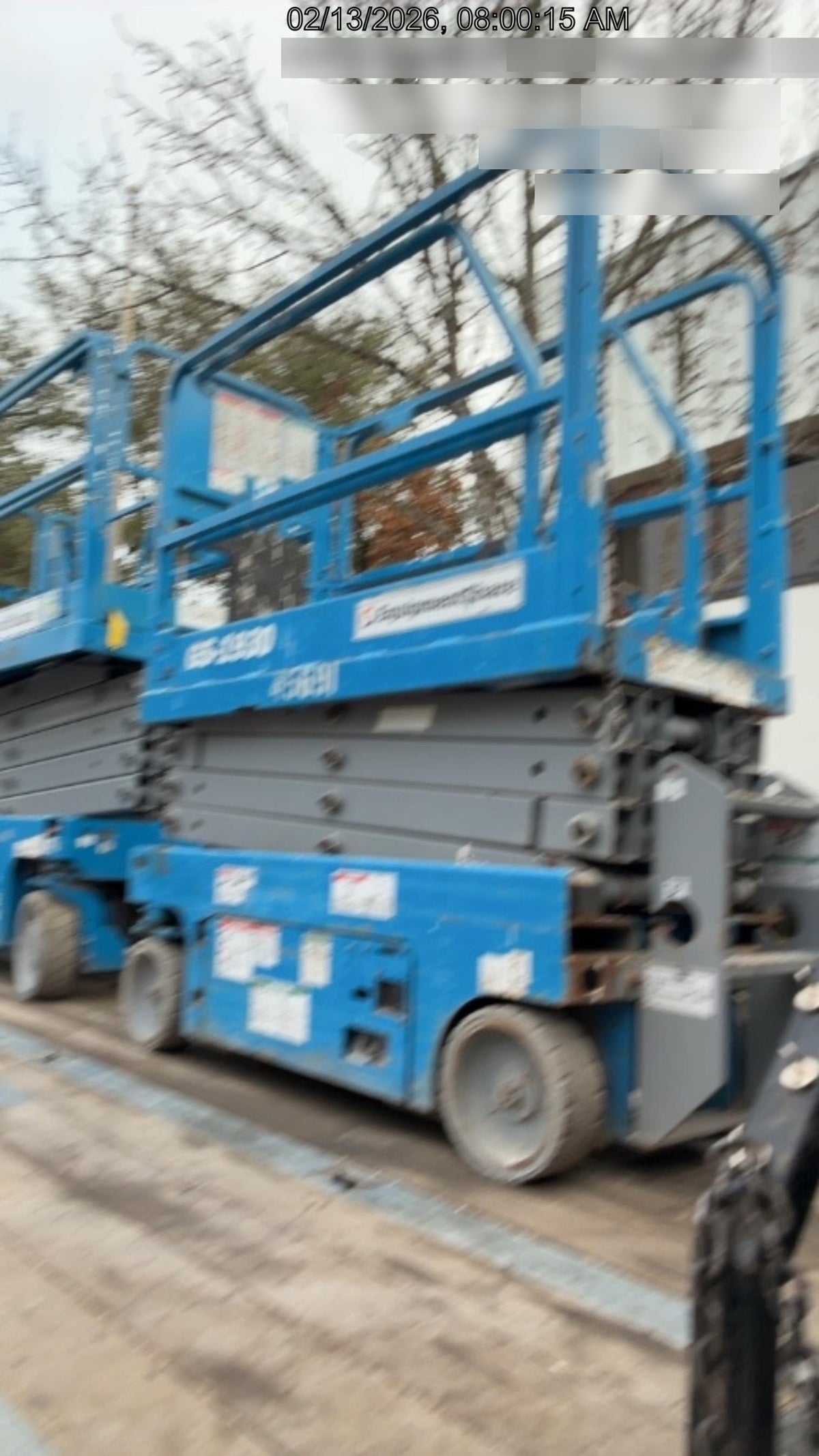 2019 Genie GS-1930 Fixed rails with chain Entry