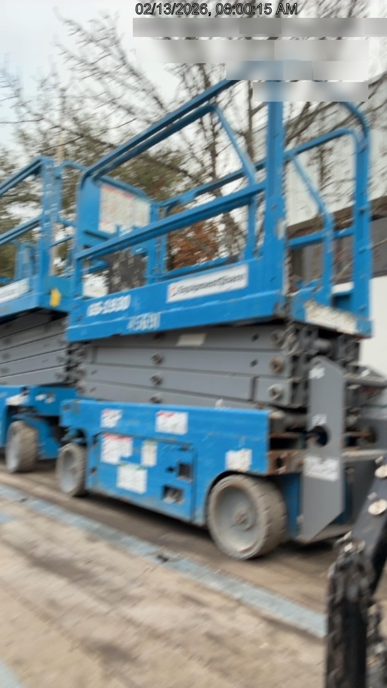 2019 Genie GS-1930 Fixed rails with chain Entry