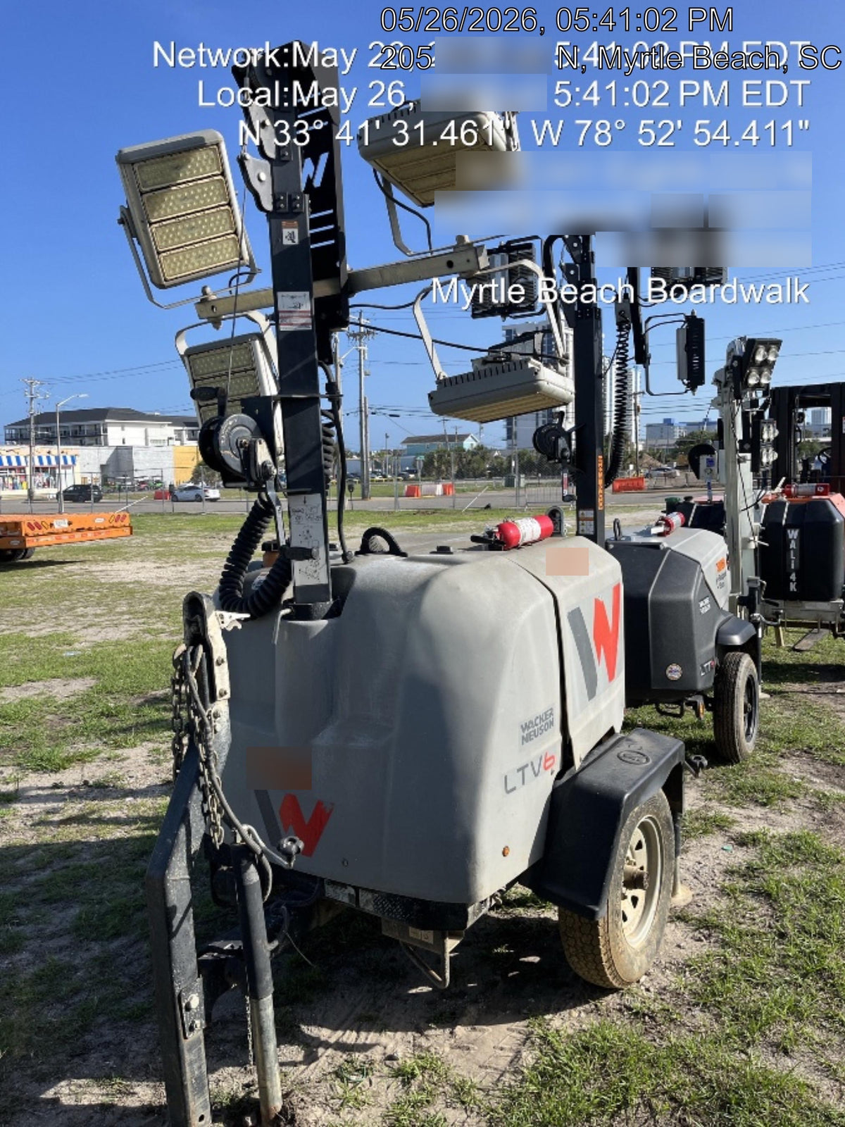 2019 Wacker Neuson LTV6K-LED LED Lighting, ES Track Hardware, Fuel Level Sensor