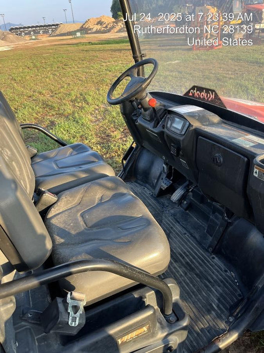2020 Kubota RTV-X900 4wd Utility Cart, Diesel, 2 Seat, LED Strobe, Windshield Tempered Glass, Plastic Canopy, Wire Harness Kit, Backup Alarm