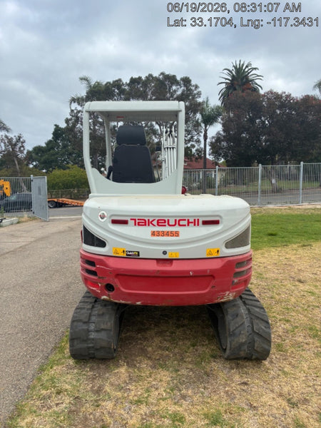 2024 TAKEUCHI TB250-2R