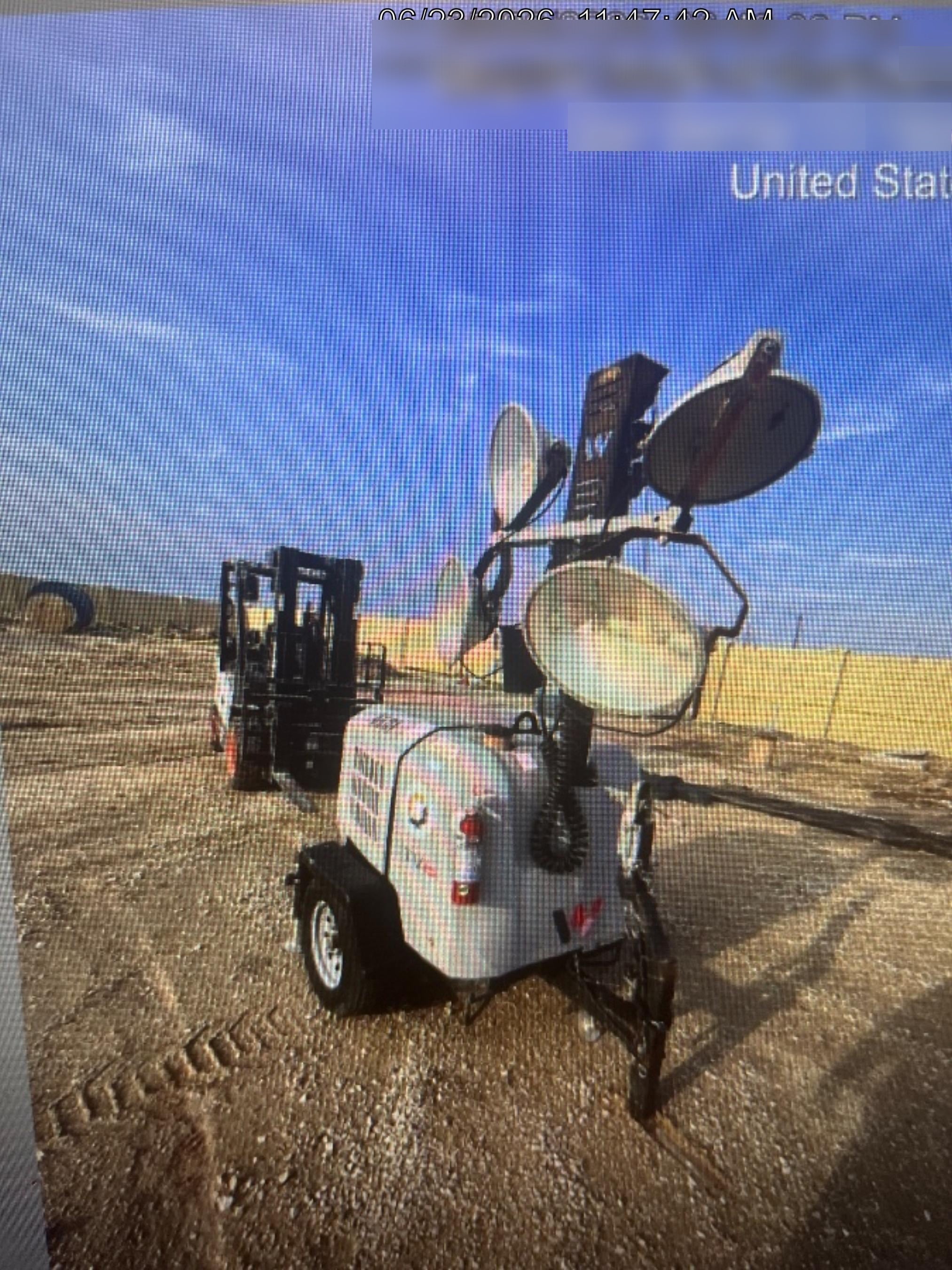 2018 Wacker Neuson LTV6L-MH Wacker Neuson LTV6L Towable Light Tower