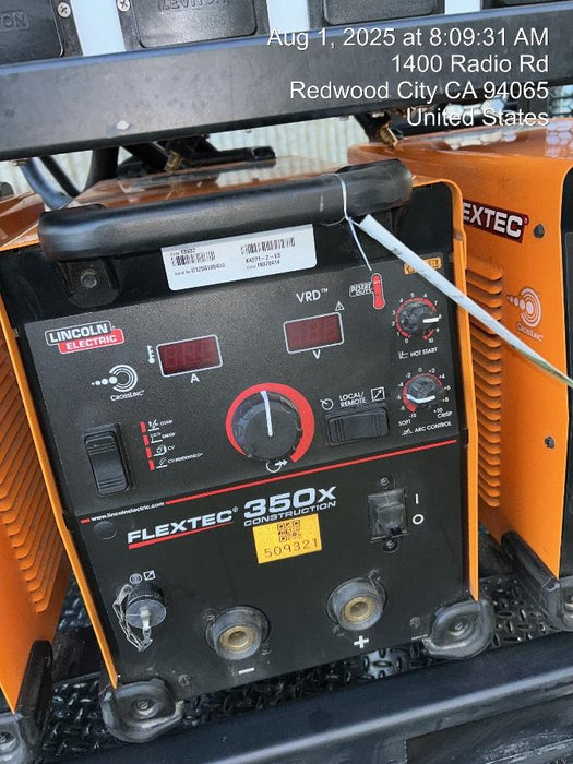 2025 LINCOLN ELECTRIC FLEXTEC 350X