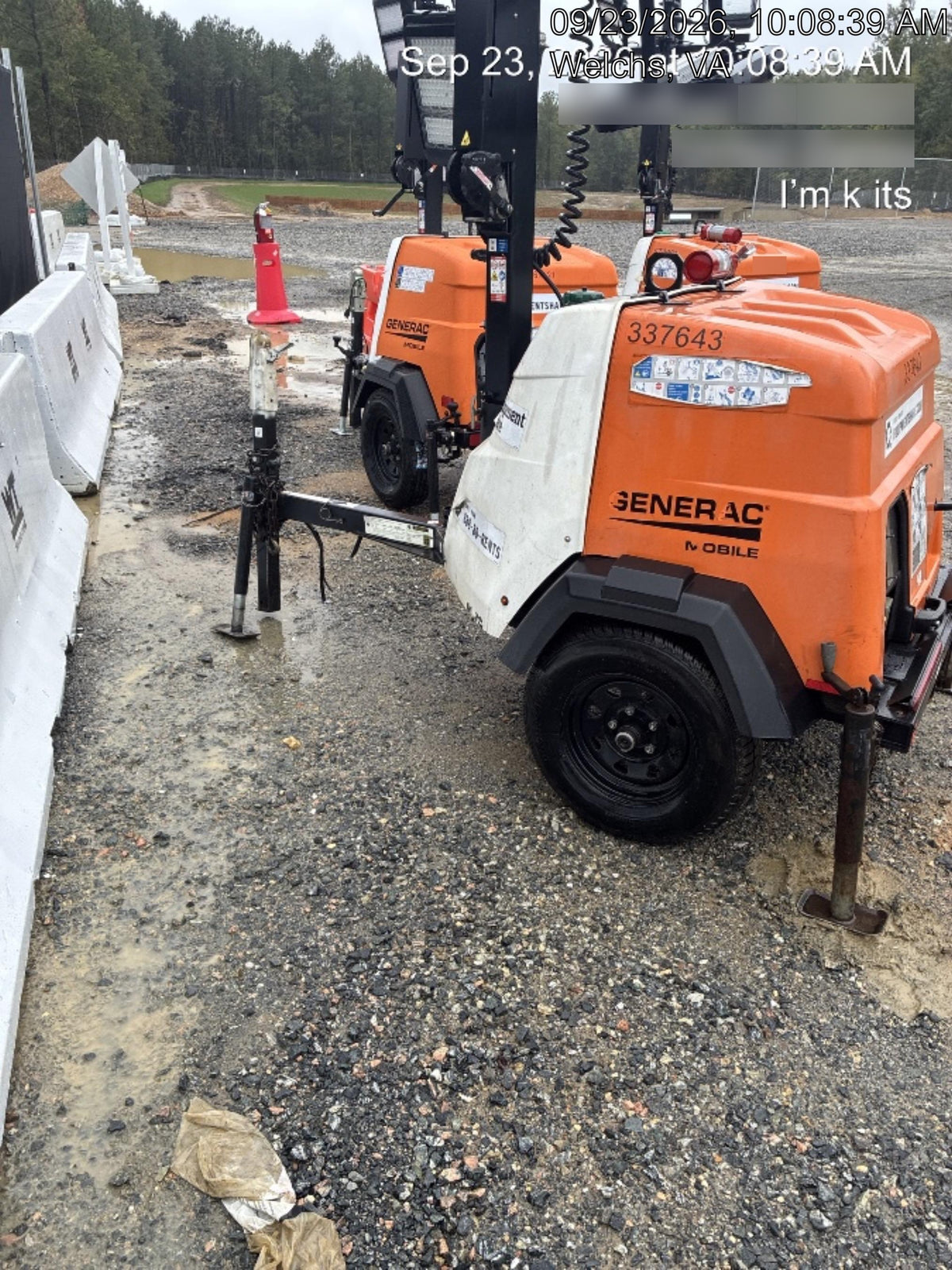 2023 Generac MLT2 Diesel, Flex Switch 120V Input, Powerzone Controller, (4) 320W LED Lights, 4kW Generator, 39.9 Gal Fuel Tank, 2" Ball, T3