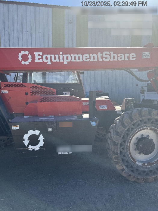2019 Manitou MTA12042 120hp T4F, Cab/Heat/Air, Cab and Boom LED work lights, Auxiliary Hydraulics, Solid Tires, Amber strobe, Lift Hook 66" Carriage, 60" Forks