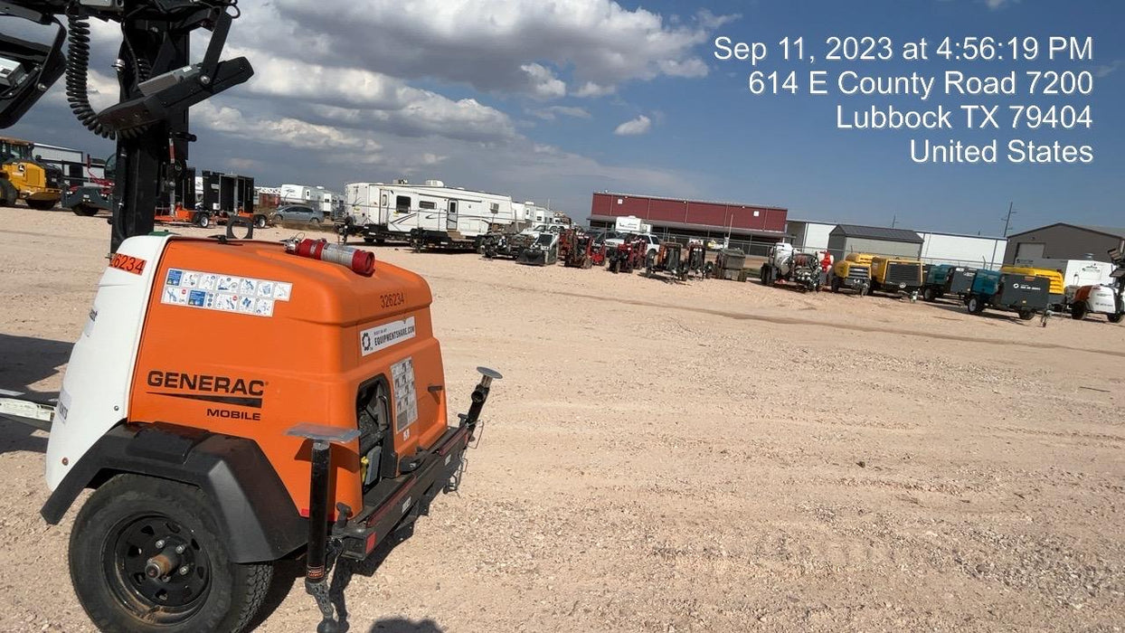 2023 Generac MLT2 Diesel, Flex Switch 120V Input, Powerzone Controller, (4) 320W LED Lights, 4kW Generator, 39.9 Gal Fuel Tank, 2" Ball, T3