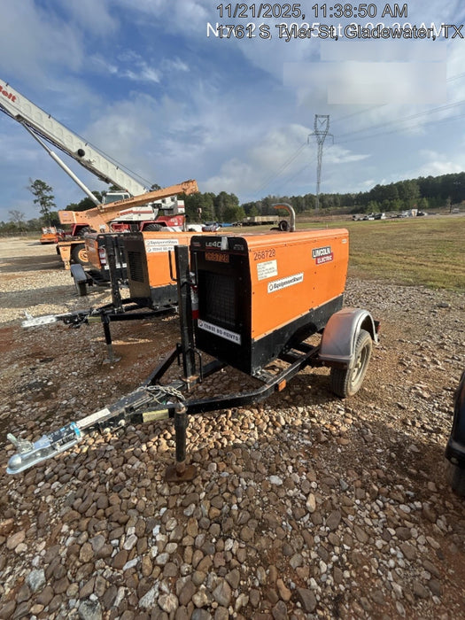 2022 Lincoln Electric LE400 Kubota V1505, Trlr, Cable Rack, Light Kit, ES Decals, T3