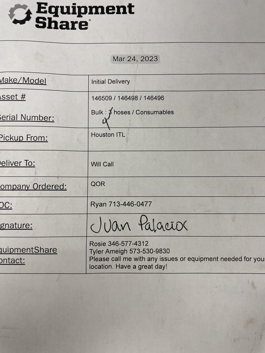 2021 MICHIGAN PNEUMATIC MP-133-ORANGE-NEP-SB