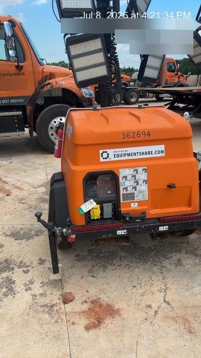 2023 Generac MLT2 Diesel, Flex Switch 120V Input, Powerzone Controller, 
(4) 320W LED Lights, 4kW Generator, 39.9 Gal Fuel Tank, 2" Ball, T3