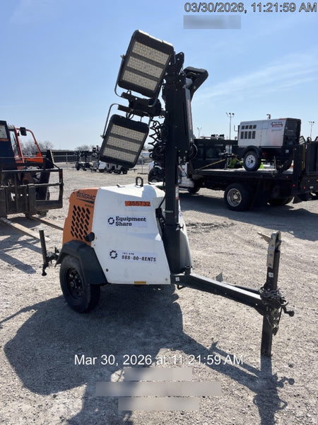 2023 Generac MLT2 Diesel, Flex Switch 120V Input, Powerzone Controller, 
(4) 320W LED Lights, 4kW Generator, 39.9 Gal Fuel Tank, 2" Ball, T3