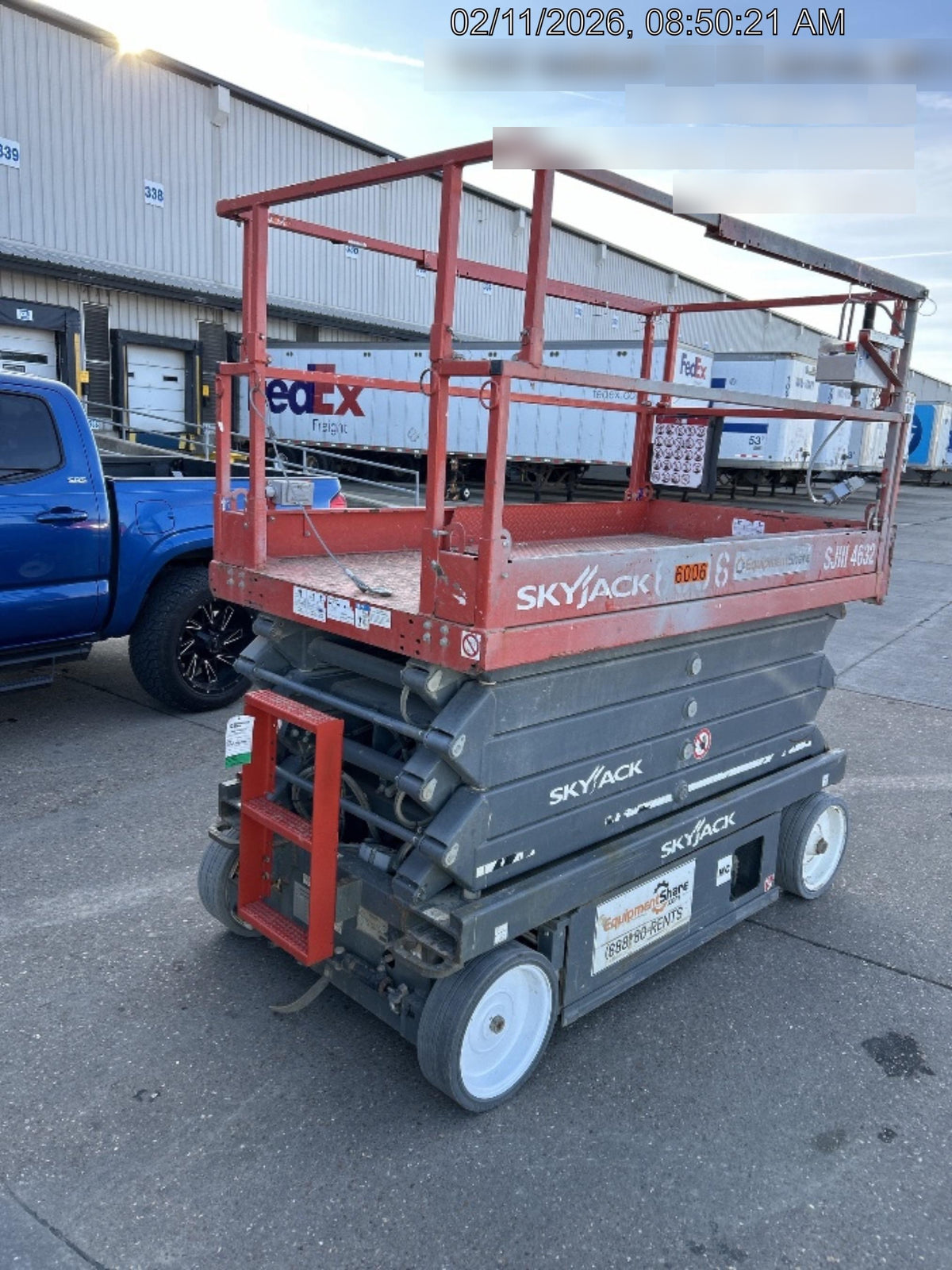 2017 Skyjack SJIII-4632 Skyjack SJ4632, Trojan Battery Set, Extended Warranty 5yr/5k hr