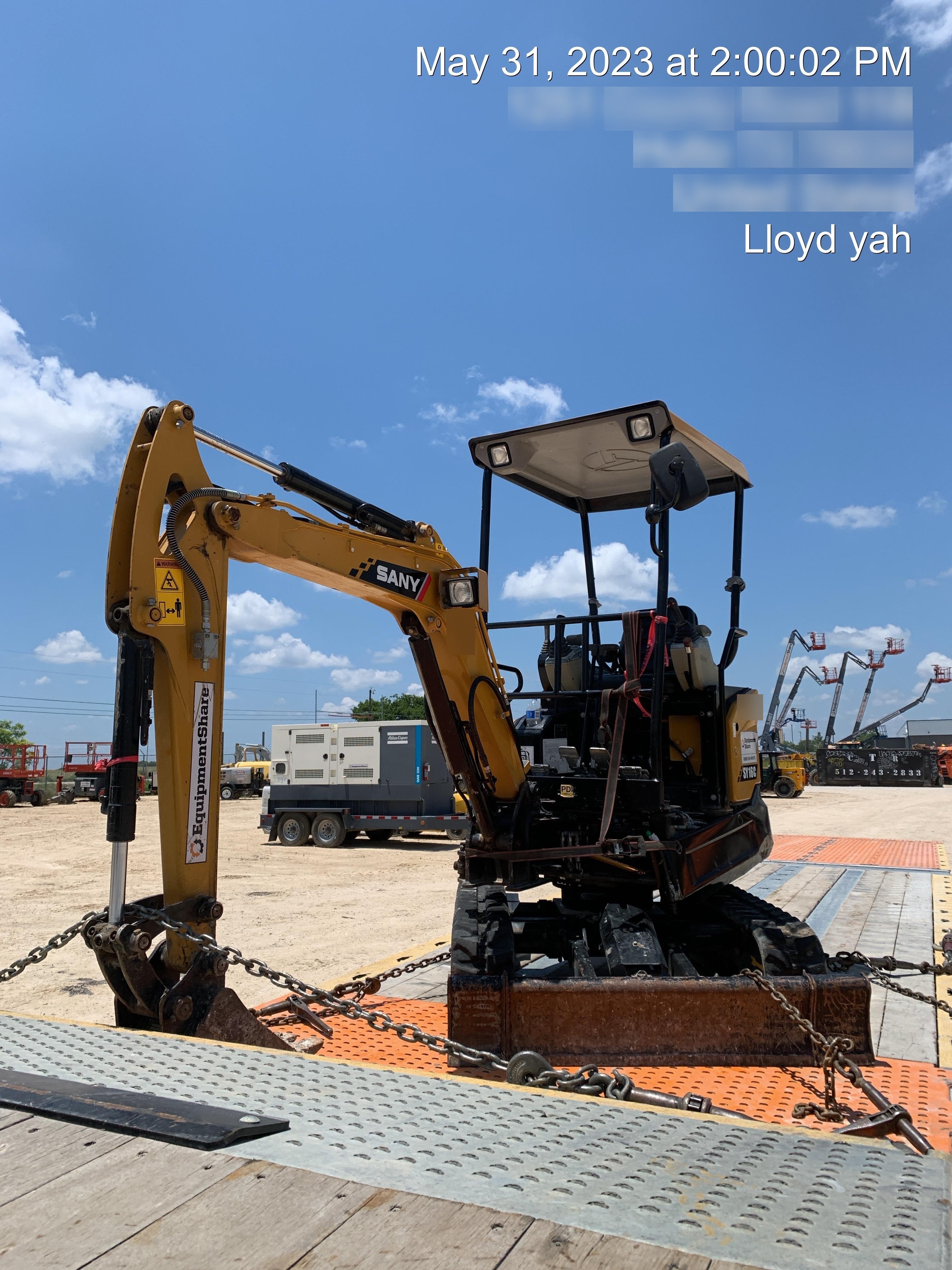 2019 SANY SY16