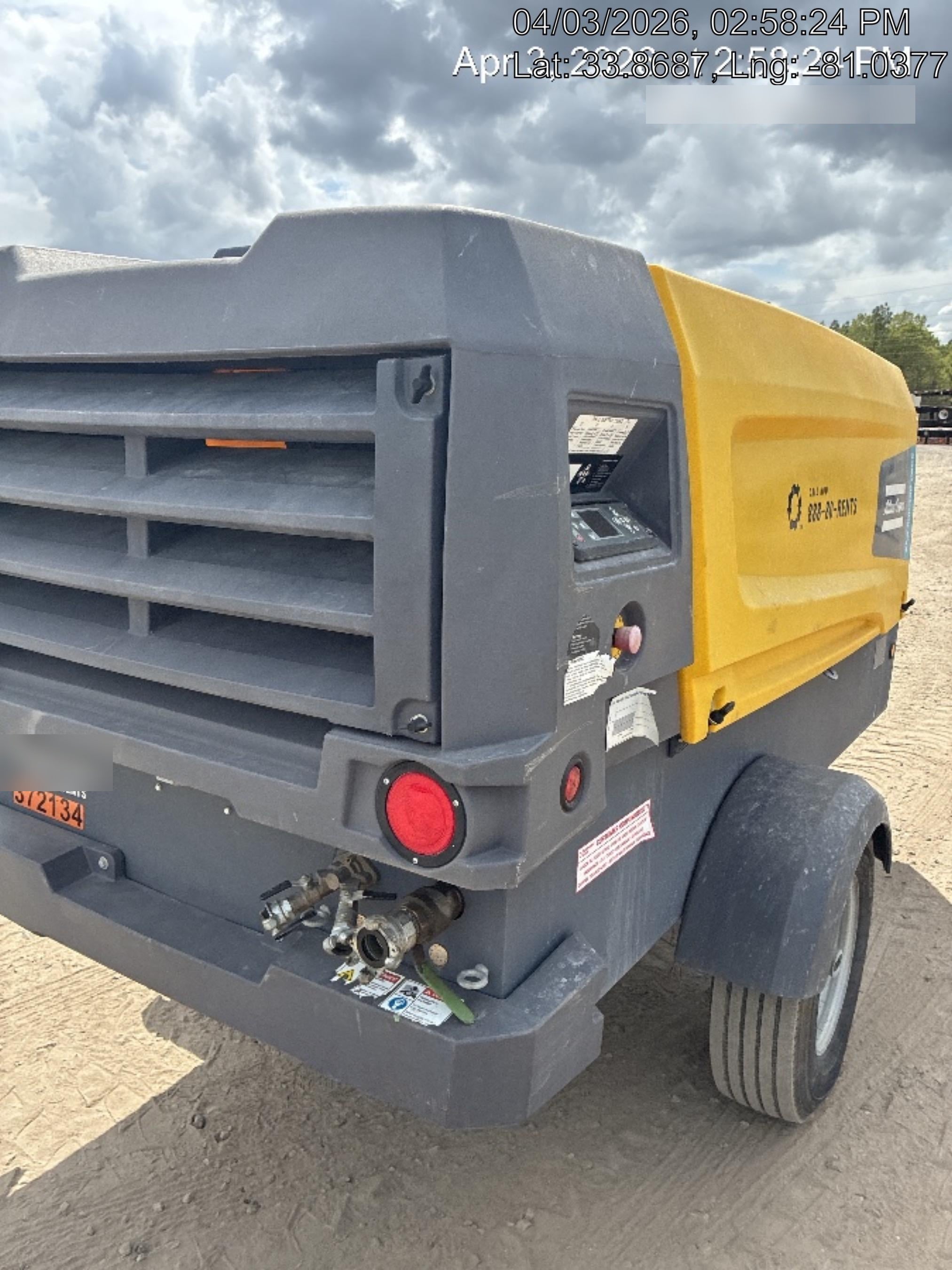 2023 ATLAS COPCO XAS 400-150 PACE