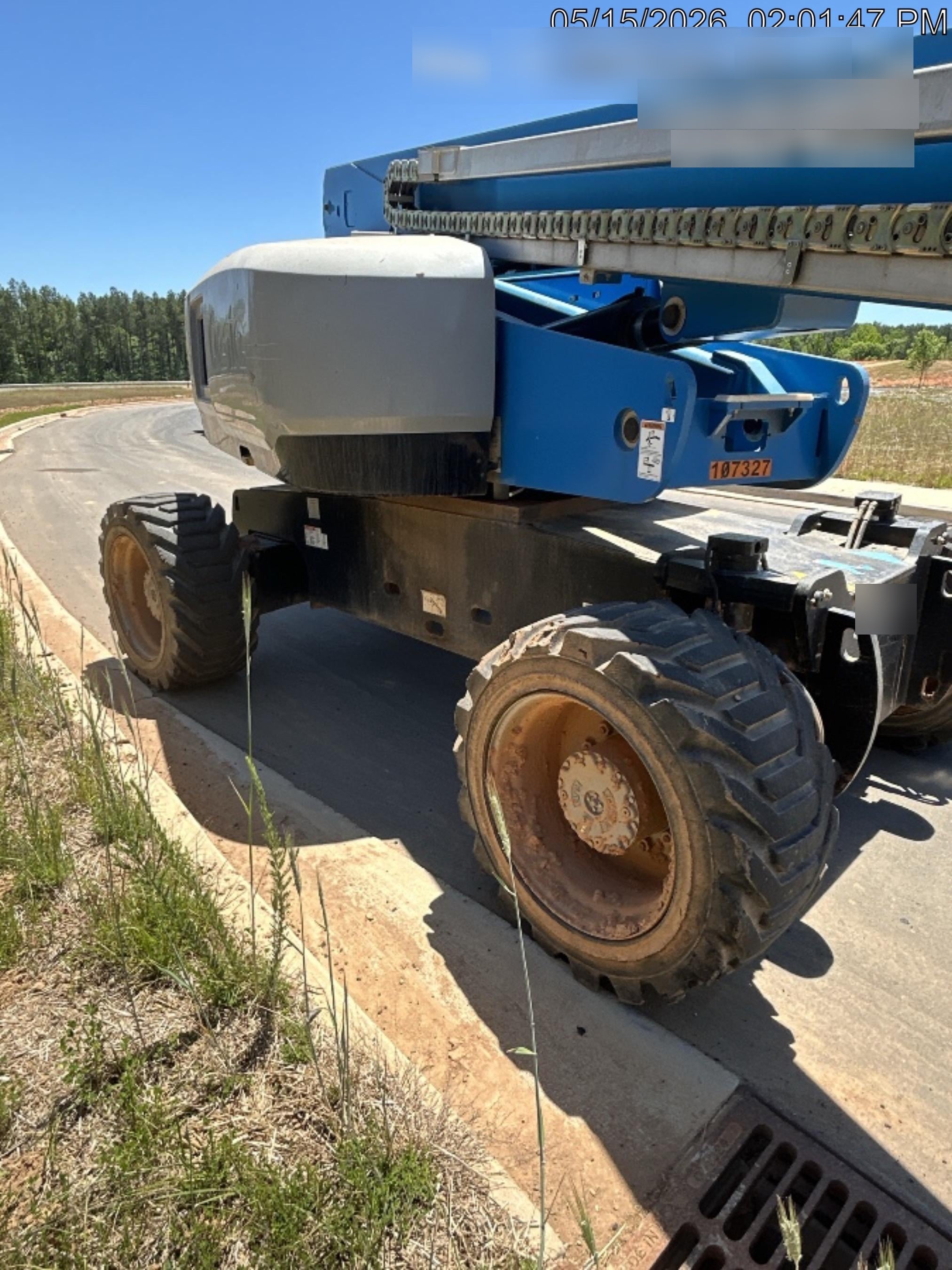 2020 Genie S-85 XC FF Tires, Beacon, 12kw Generator