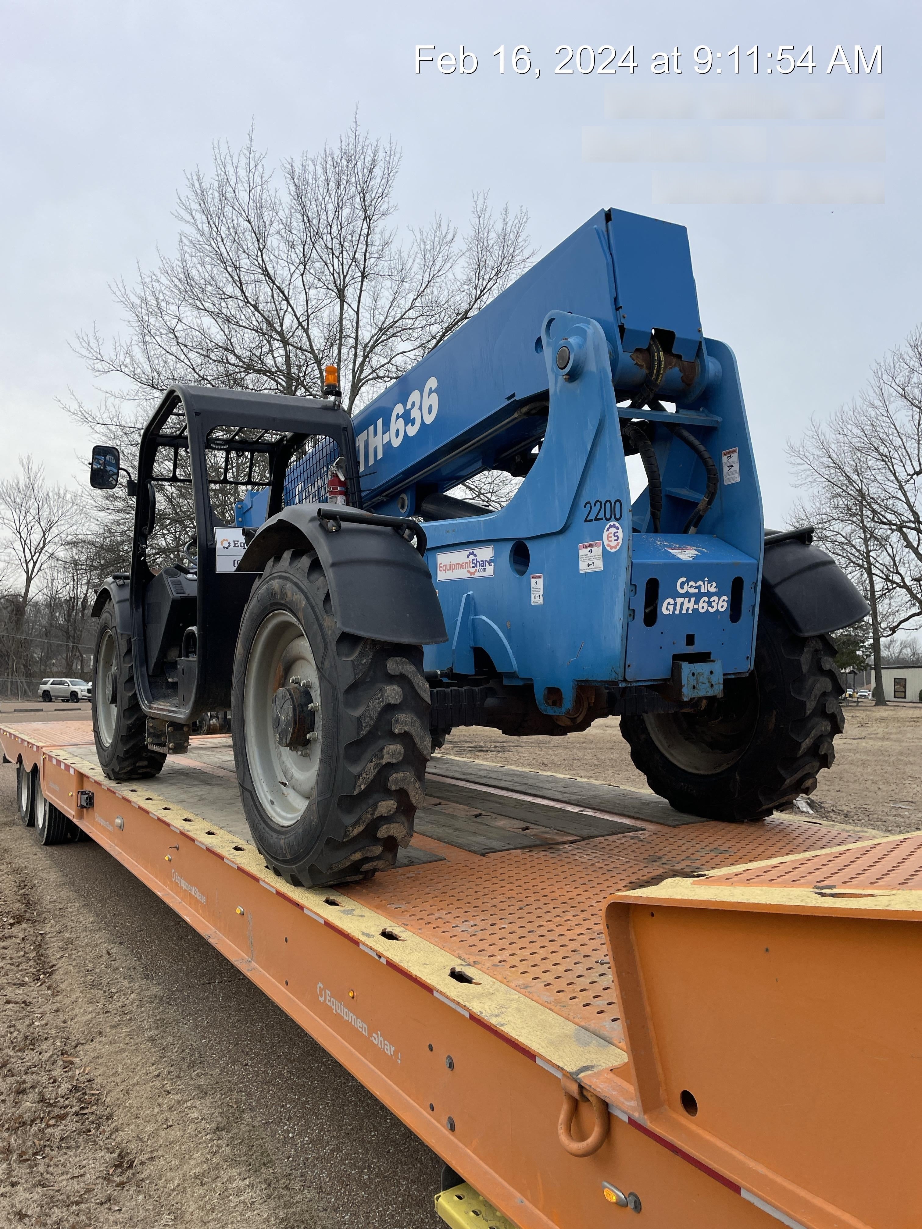 2016 GENIE GTH-636