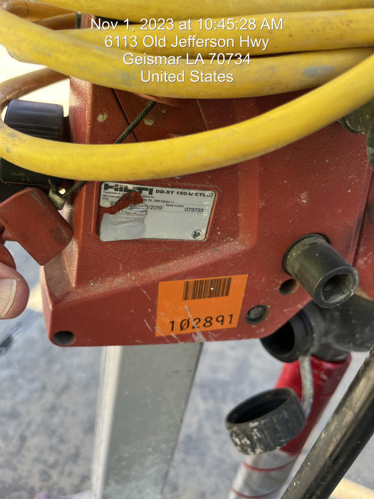 2020 HILTI DD 150-U