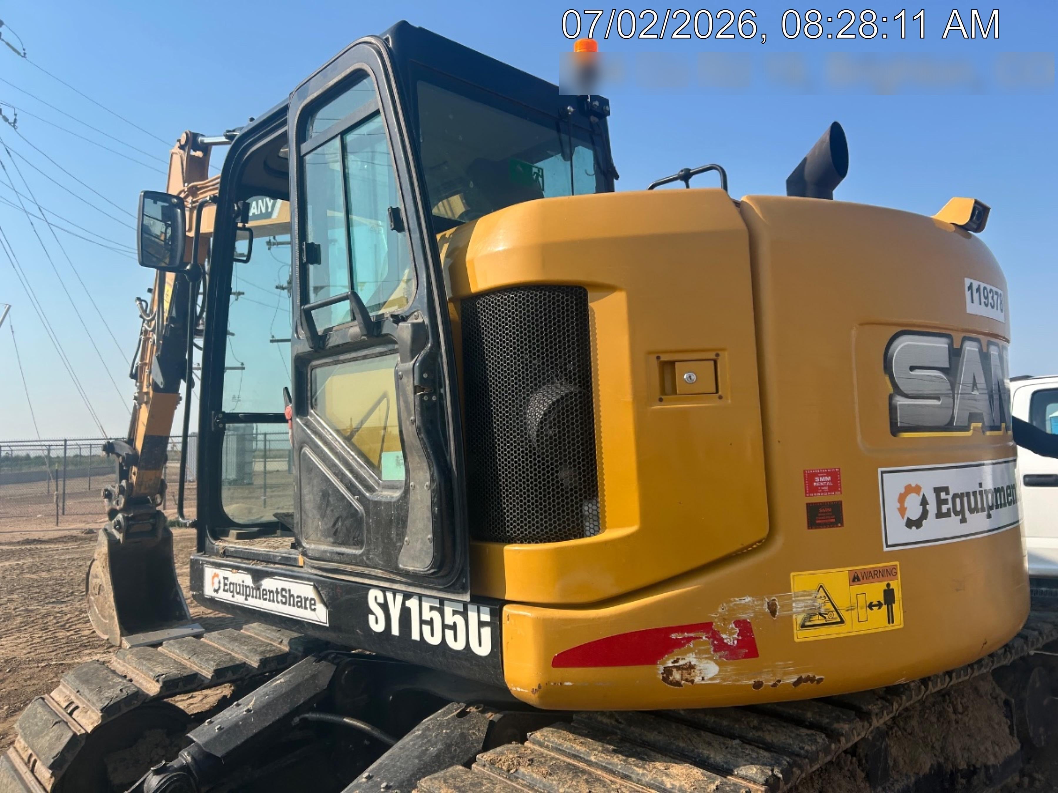 2020 SANY SY155U