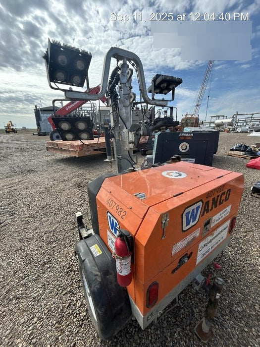 2024 Wanco WLTT-4MM4K Diesel, Deep Sea Controller, Shore Power Plug, Auto Start, (4) 350W LED Floodlights, 4kW Generator, 60 Gal Fuel Tank, 2" Ball, T3