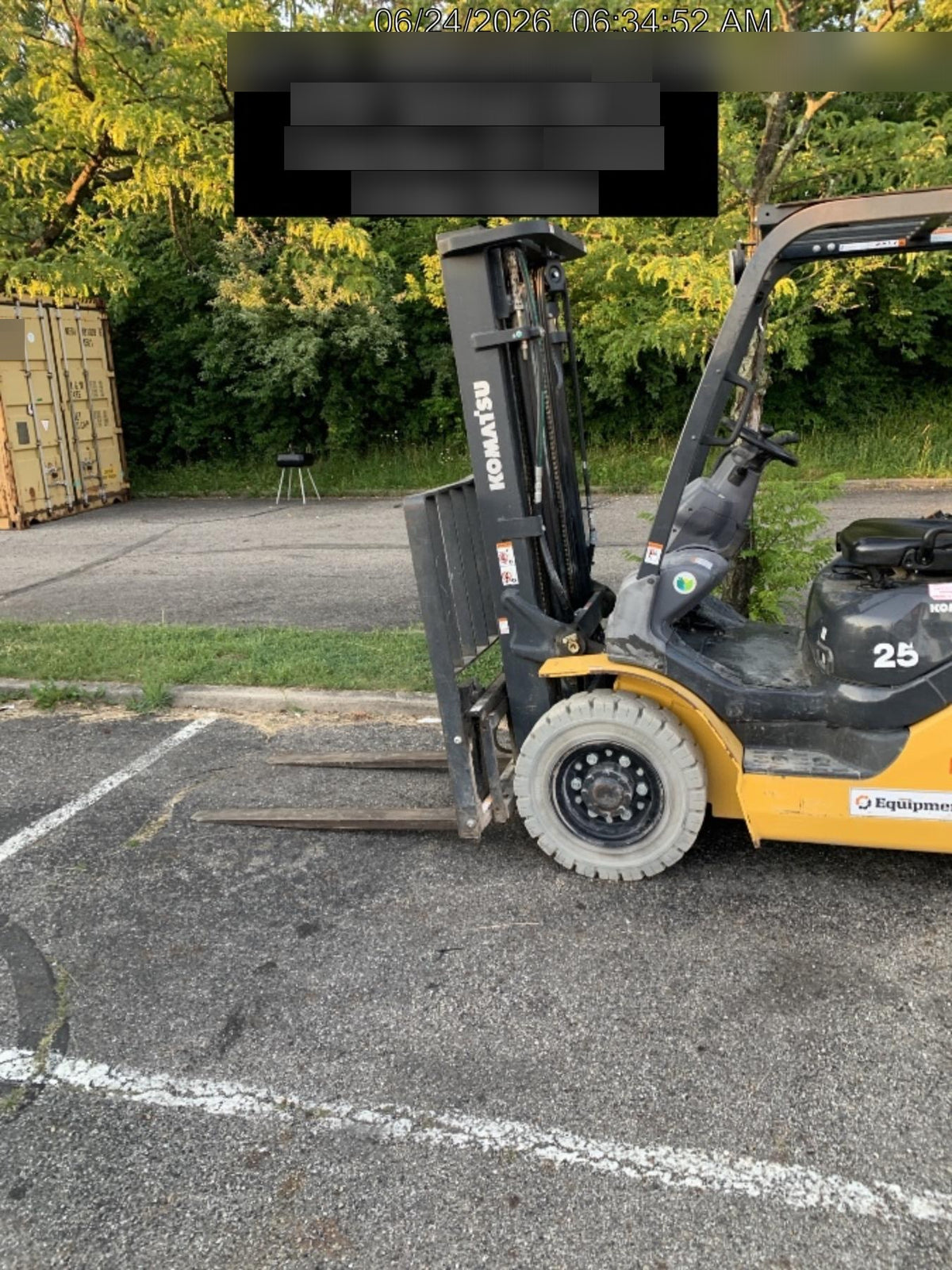 2021 KOMATSU FG25T-16