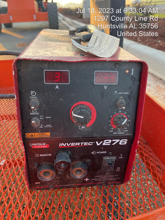 2021 LINCOLN ELECTRIC INVERTEC V276