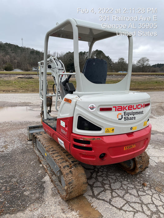 2021 TAKEUCHI TB235-2R