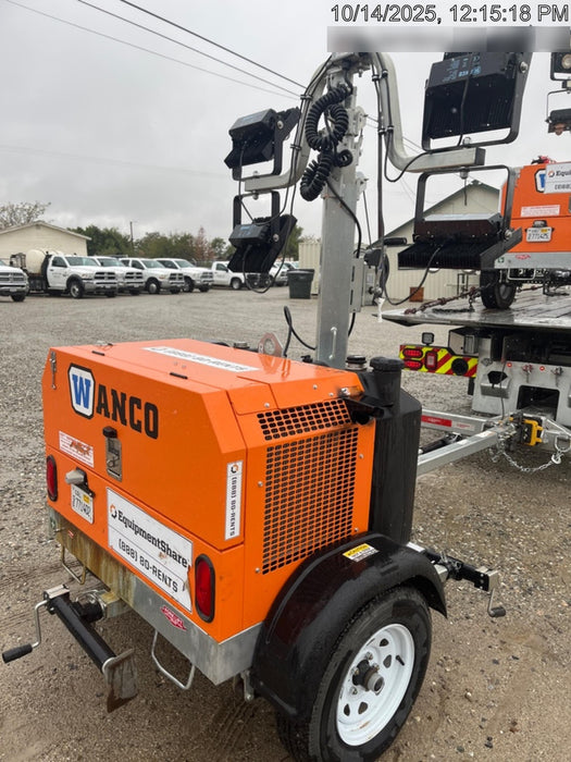 2024 Wanco WLTT-4MM4K Diesel, Deep Sea Controller, Shore Power Plug, Auto Start, (4) 350W LED Floodlights, 4kW Generator, 60 Gal Fuel Tank, 2" Ball, T3