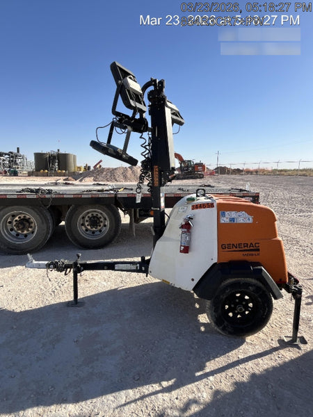 2023 Generac MLT2 Diesel, Flex Switch 120V Input, Powerzone Controller, (4) 320W LED Lights, 4kW Generator, 39.9 Gal Fuel Tank, 2" Ball, T3