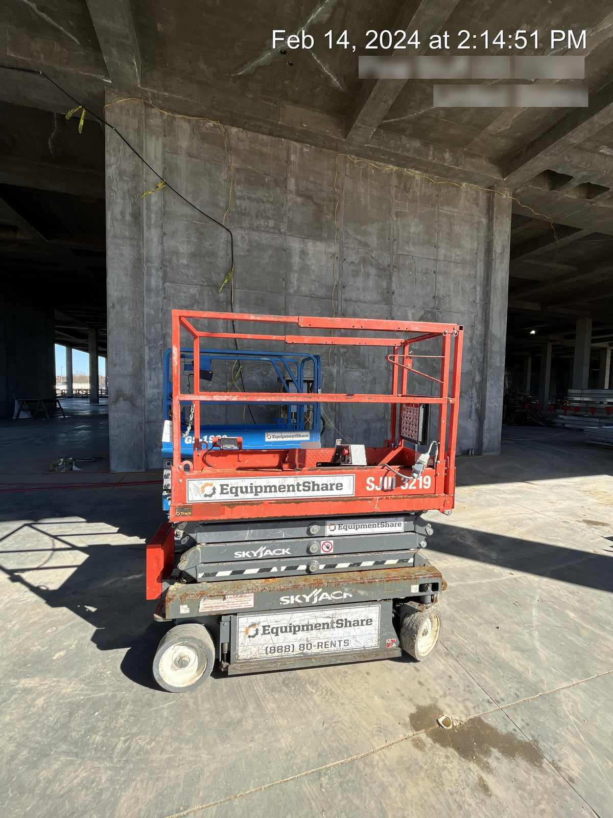 2019 Skyjack SJIII-3219 Standard Options, Trojan Batteries