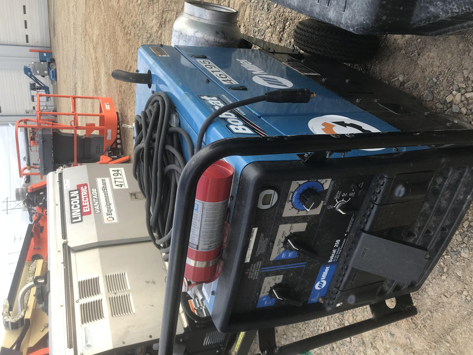 2019 Miller Electric BOBCAT 250 Standard w/Running Gear, Bracket, Hose