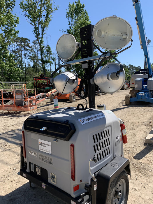 2019 Wacker Neuson LTV6L-MH Mobile Light Tower w/Fuel Level Sensor Installed
