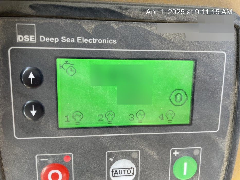 2022 Allmand NLV3GR (4) LED Light Fixture 350W, 23' Vertical Mast, 3kW Prime, Towable, Deep Sea L401, Leveling Jacks, Yanmar T4F 5.8hp