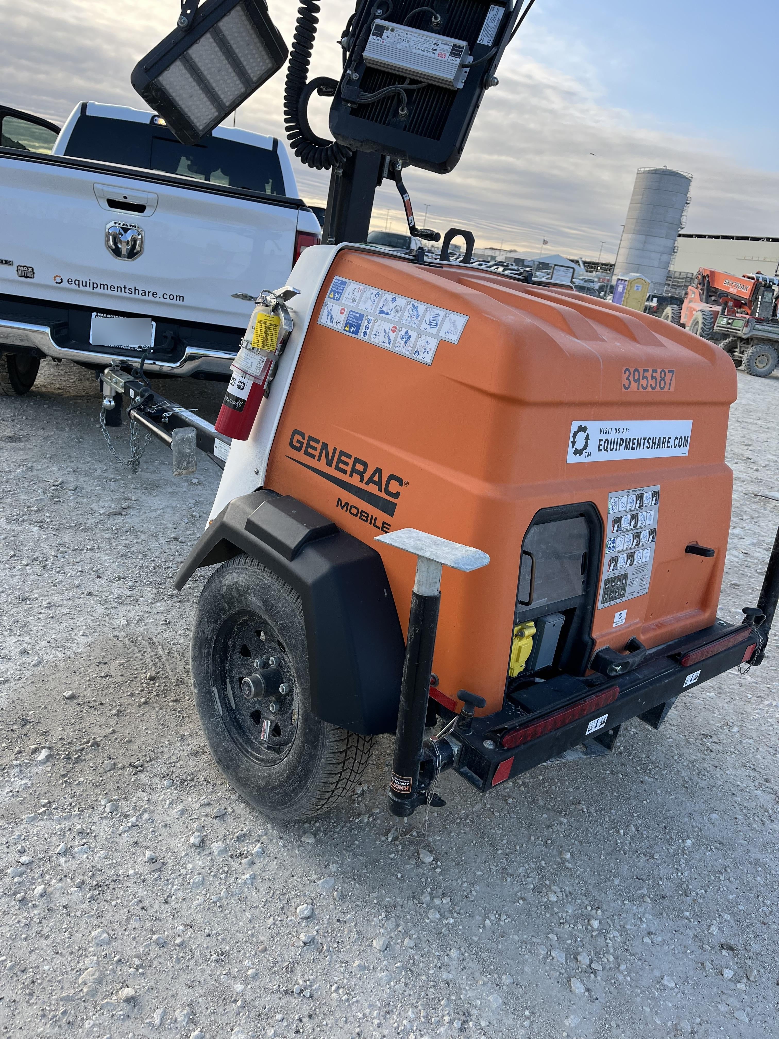 2024 Generac MLT2 Diesel, Flex Switch 120V Input, Powerzone Controller, 
(4) 320W LED Lights, 4kW Generator, 39.9 Gal Fuel Tank, 2" Ball, T3