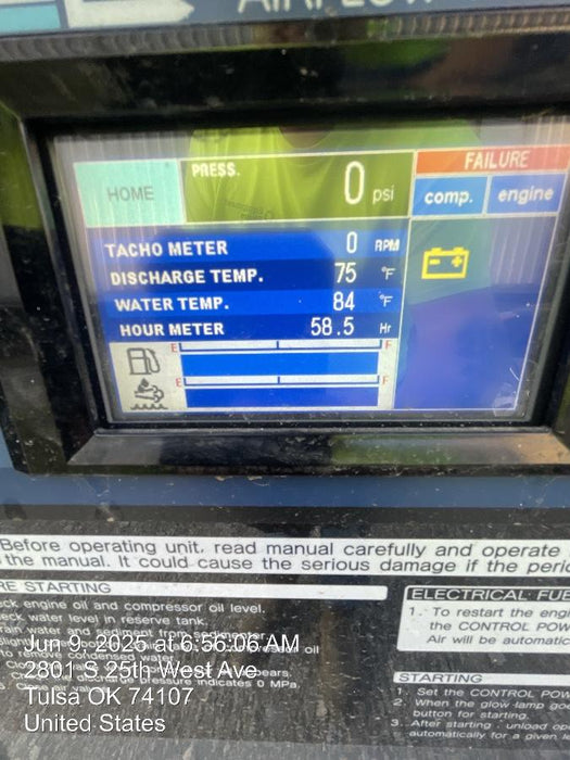 2025 AIRMAN PDSF375DP-6E1