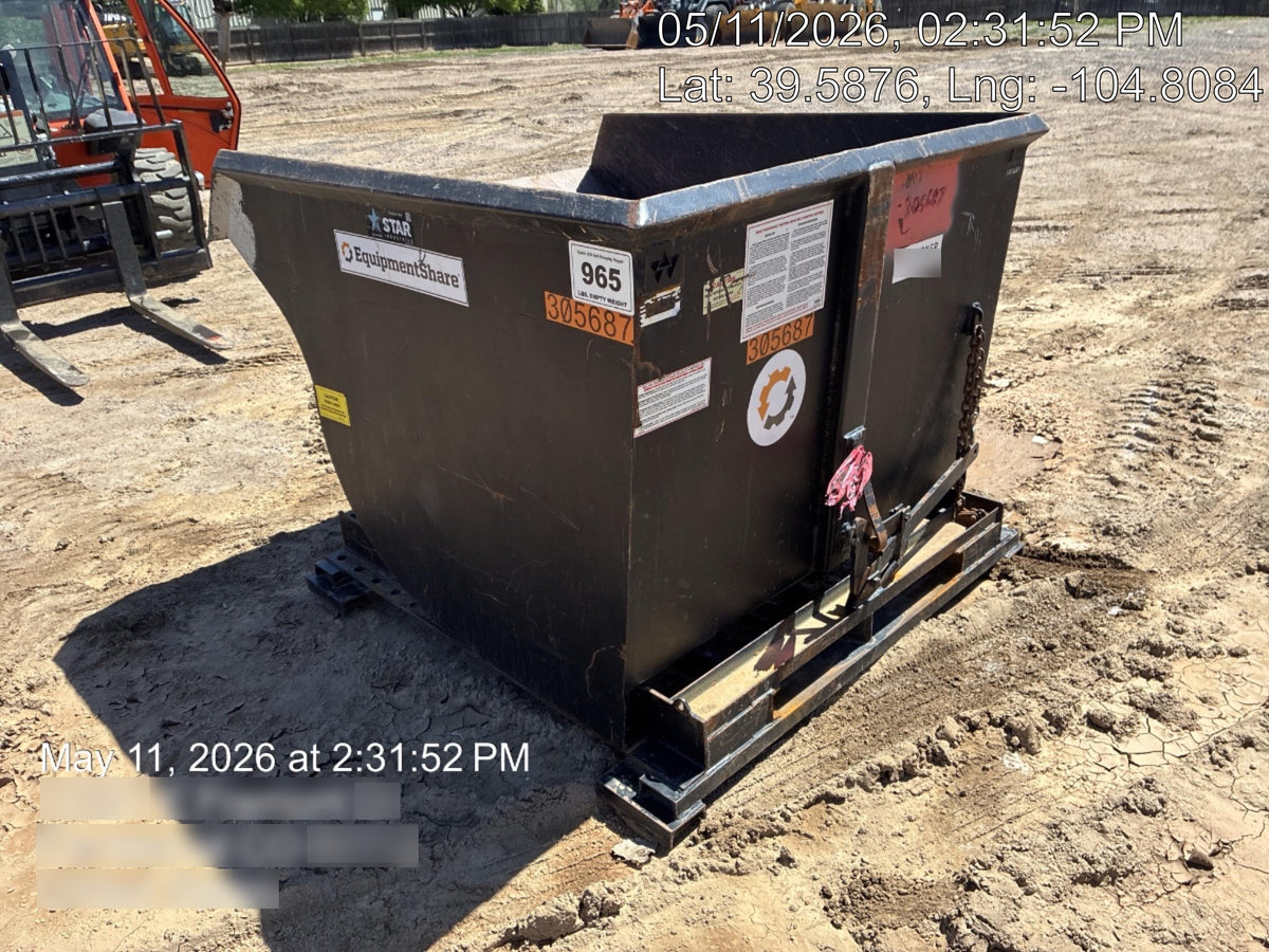 2023 STAR INDUSTRIES M-1820 - Self-Dump Hopper